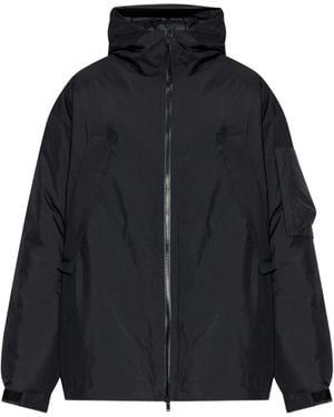 Y-3 Hooded Padded Jacket - Black