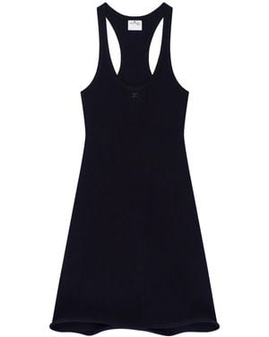 Courreges Medusa Mini Dress - Blue