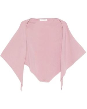 Extreme Cashmere Sciarpa Witch A Triangolo - Rosa