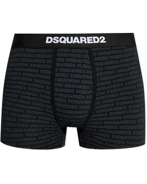 DSquared² Logo Trunks - Black