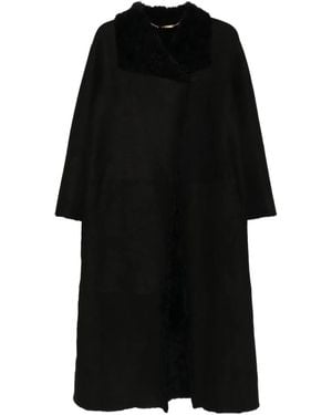 Nour Hammour Birthday Reversible Coat - Black
