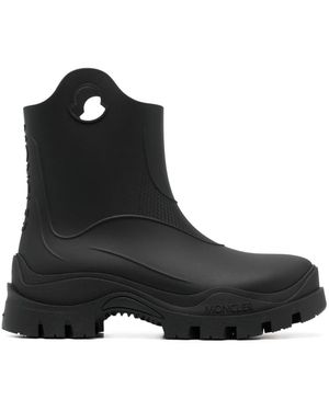 Moncler Misty Rubber Rain Boot - Black