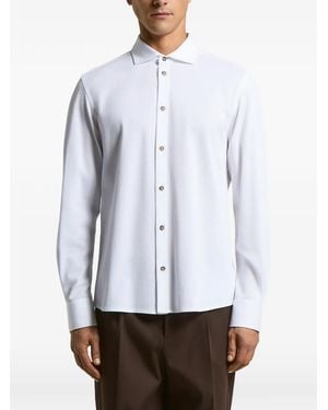 Peserico Buttoned Shirt - White