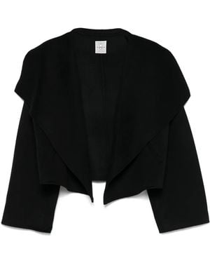 TOTEME Signature Double Wool Jacket - Black