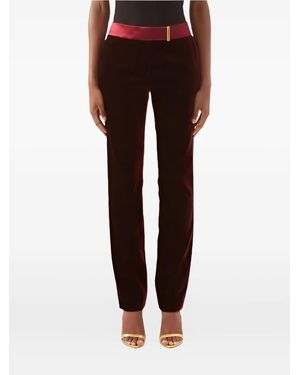 Tom Ford Fluwelen Broek - Bruin