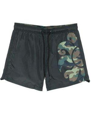 Sundek Logo-Print Swim Shorts - White