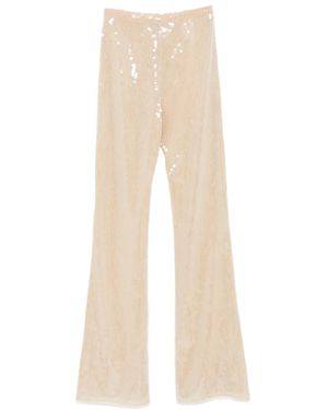 Oséree Marylin Flared Long Trousers - White