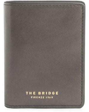 The Bridge Portafoglio Bi-Fold - Grigio