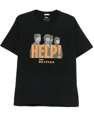 In The Box Beatles Help T-Shirt - Black