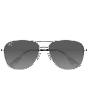 Maui Jim Pilot-Frame Sunglasses - Gray
