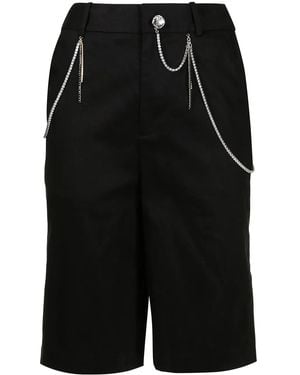 BAPY BY *A BATHING APE® Crystal-Detail Shorts - Black