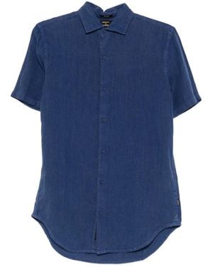 Superdry Linen Shirt - Blue