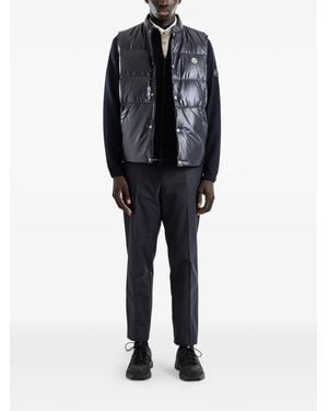 Moncler Restigo Quilted Gilet - Blue