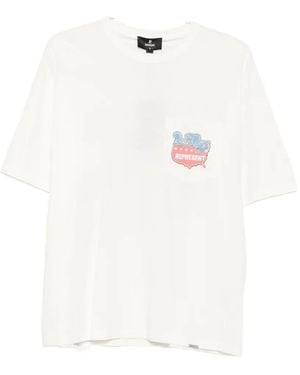 Represent Beach Boys Chest-Pocket T-Shirt - White