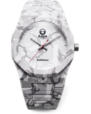 Aape By A Bathing Ape Xd1 40Mm Watch - Grey