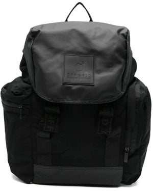 OFF GRID Rucksack Mit Klappe - Schwarz