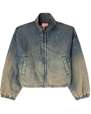 DIESEL De-Flower-Jacket - Blue
