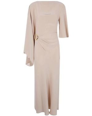 JOSEPH "Joya" Dress Satin Twill - Natural