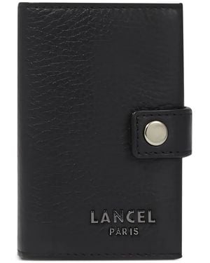 Lancel Come Leather Card Holder - Black