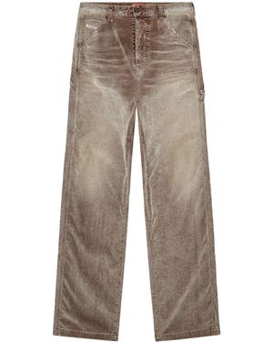 DIESEL D-Livery 068Jf Straight-Leg Jeans - Natural