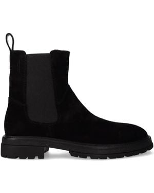 Vagabond Shoemakers Chelsea-Boots Aus Wildleder - Schwarz