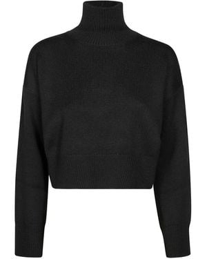 Dondup Maglione Con Applicazione - Nero