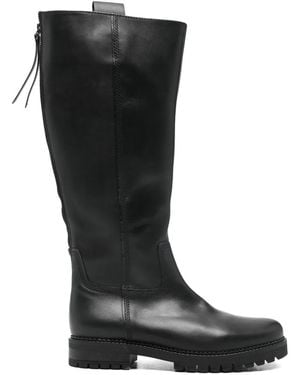 Gabor Leather Boots - Black