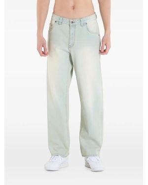 Dime Relaxed-Fit Faded Jeans - Blue
