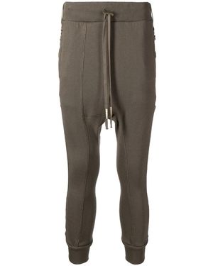 Boris Bidjan Saberi ドローストリング パンツ - グレー