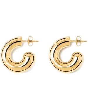 LIE STUDIO The Rose Earrings - Metallic