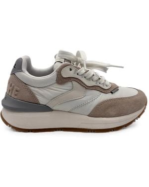 Voile Blanche Qwark Paneled Sneakers - Gray