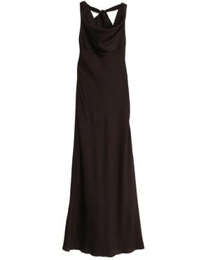 Amsale Hammered Dress - Black