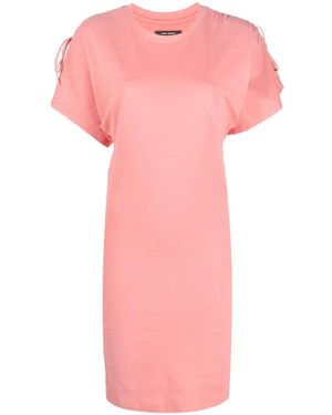 Isabel Marant Zarko Mini T-Shirt Dress - Pink