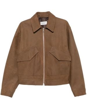 Second/Layer Revival Flight Jacke - Braun