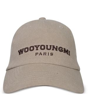 WOOYOUNGMI Gorra con logo bordado - Neutro
