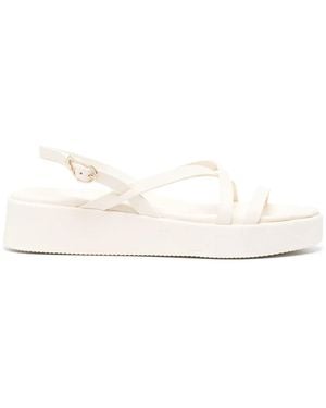 Ancient Greek Sandals Silia Buckle-Fastening Sandals - Natural
