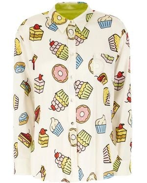 Matimì Blusa Stampata - Metallizzato