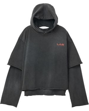 CAMPERLAB Layered Hoodie - Black