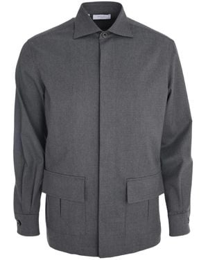 Boglioli Long-sleeve shirt - Grau