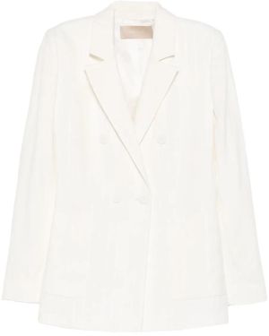 Elie Saab Doppelreihiges Sakko - Weiß