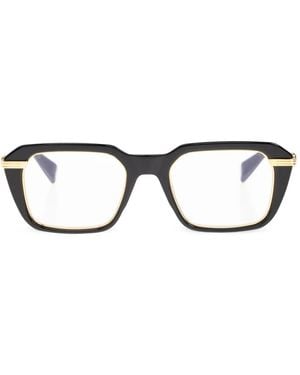 Balmain Lunettes De Vue À Logo Gravé - Métallisé