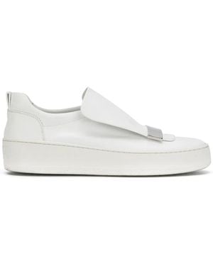 Sergio Rossi Blair Slip On Trainers - White
