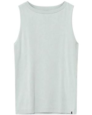 Extreme Cashmere N°501 Pip Vest Top - Blue