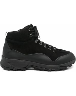 Officine Creative Itinere Lace-Up Boots - Black