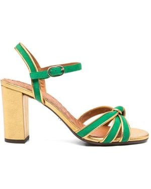 Chie Mihara Knot-Detail Sandals - Green
