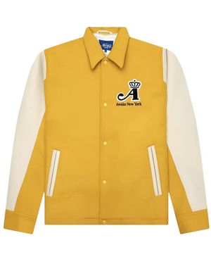 AWAKE NY Crown Collegejacke - Gelb