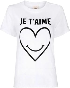 Cinq À Sept Smiling Heart T-Shirt - White