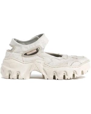 Rombaut Ballerinas mit runder Kappe - Natur