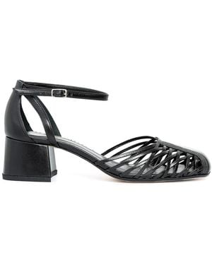 Sarah Chofakian 45Mm Spiro Court Shoes - Black