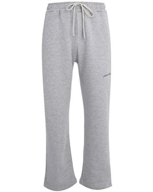 hinnominate Drawstring-Fastening Trousers - Grey